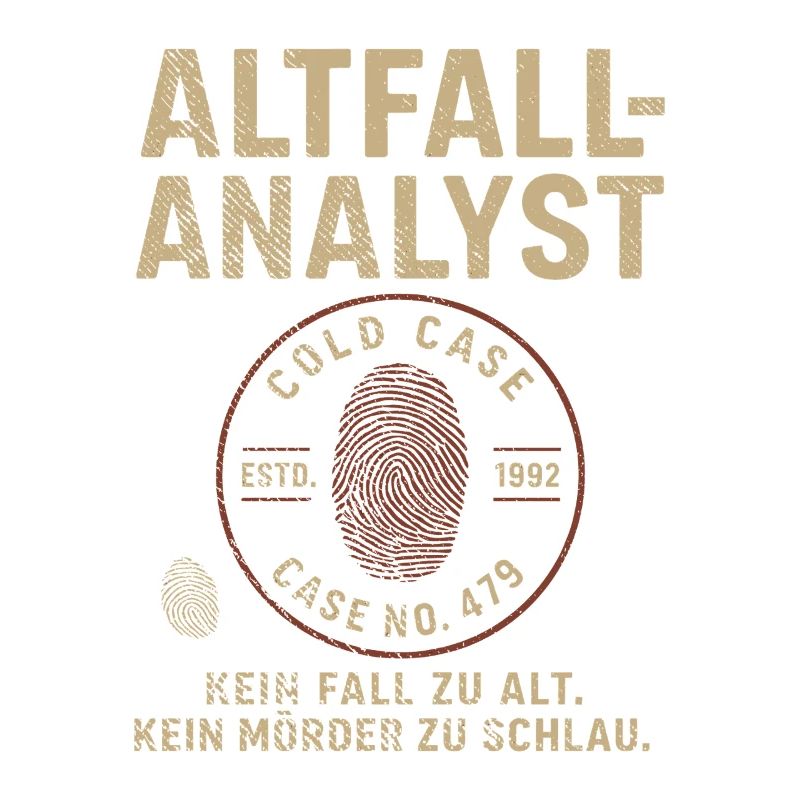 Altfall-Analyst – Cold Case Shirt