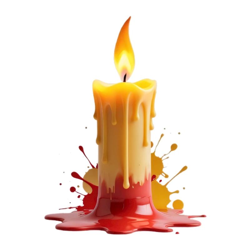 Flammenkuss Kerzenkunst