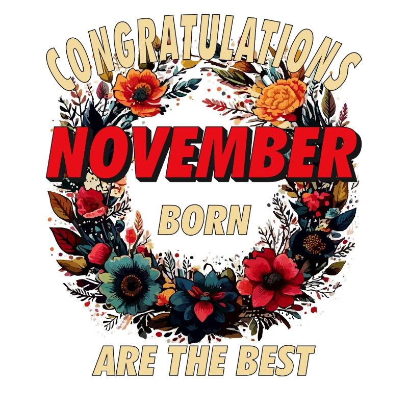 CONGRATULATIONS NOVEMBER