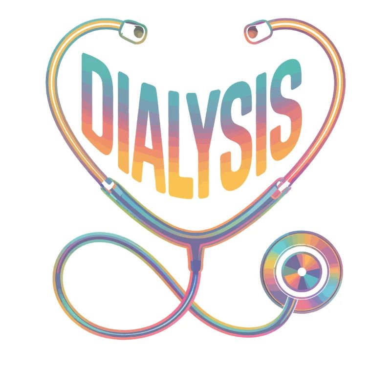 Regenbogen Diagnose Stethoskop