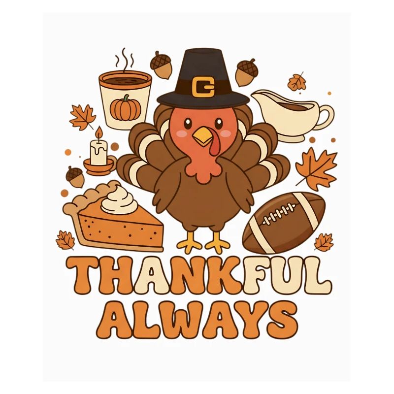 Dankbarer Truthahn Herbst