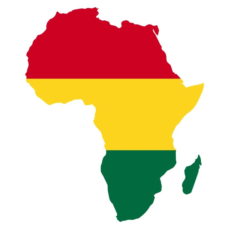 Afrika Flagge