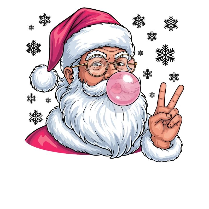 Weihnachtsmann Bubble Gum