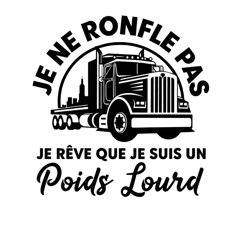 Schwergewichtiges humorvolles Trucker-Geschenk