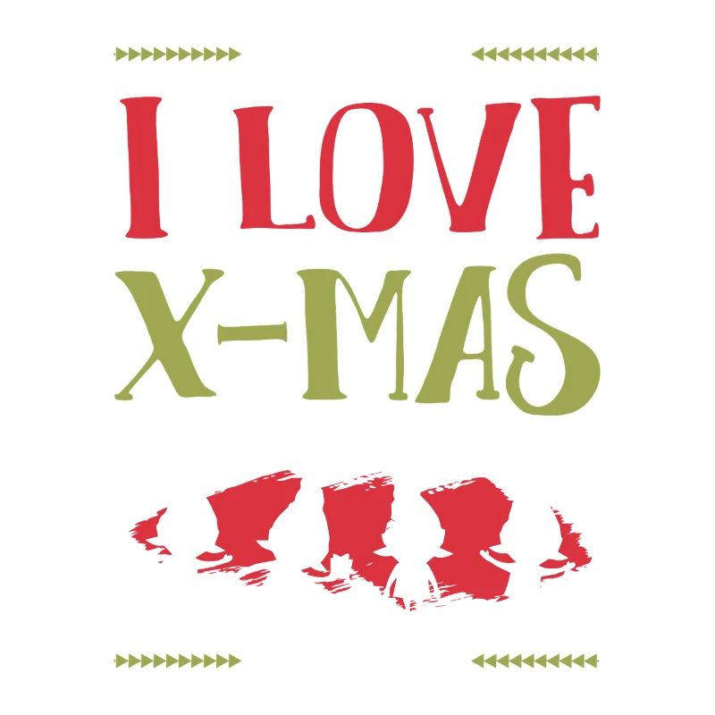 Ich Liebe Xmas Weihnachten