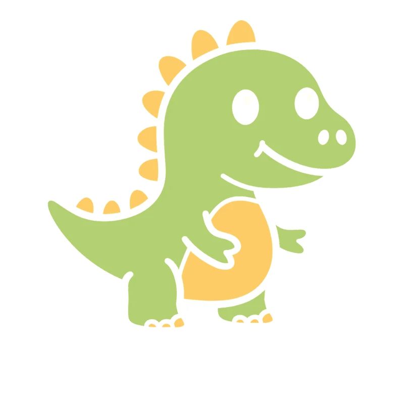 Niedlicher kleiner Dinosaurier