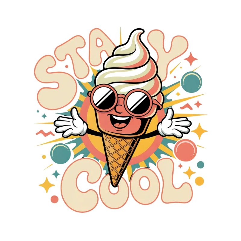 Retro Eiscreme