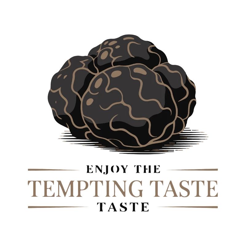 Verlockende Trüffel-Illustration