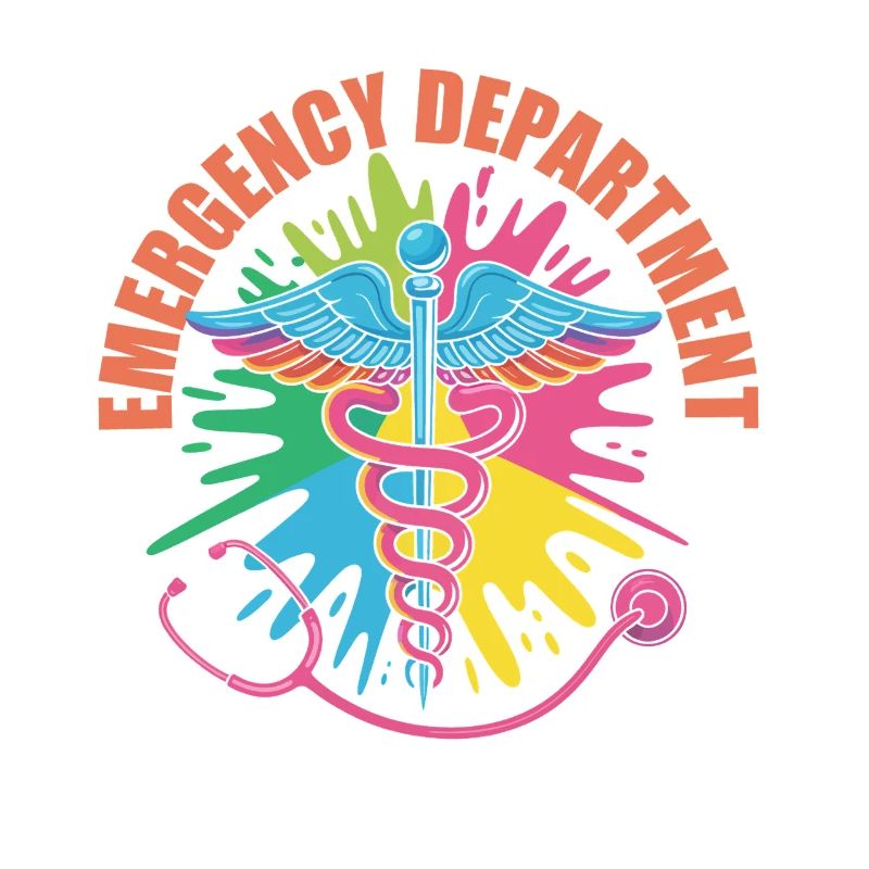 Buntes Notfall Emblem