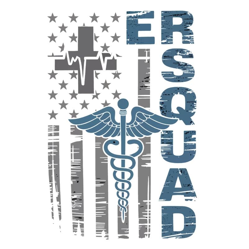 Caduceus Notfall-Wappen