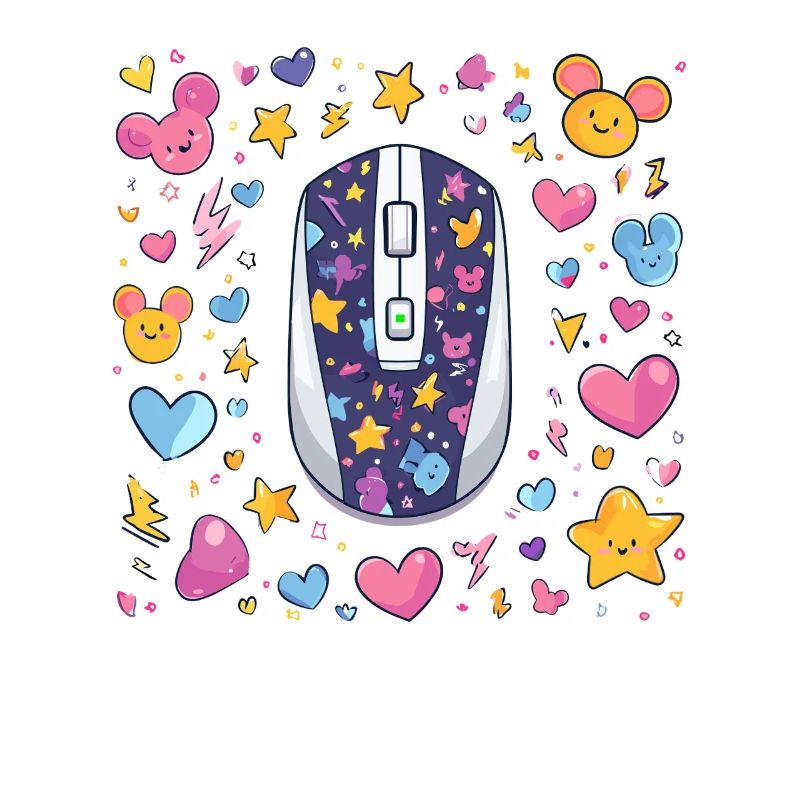 Kawaii Mouse Star Magic