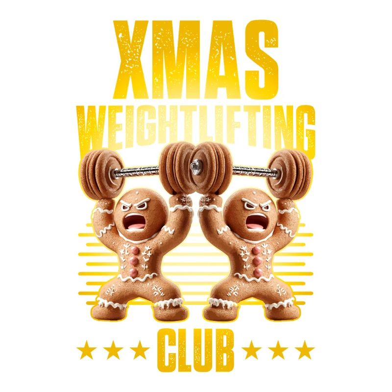 Weihnachts Gewichteheben Club Weihnachten
