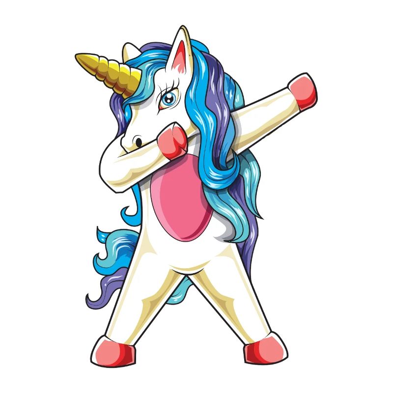 Einhorn-Regenbogen-Magie-Vibes 2026 abpuppen