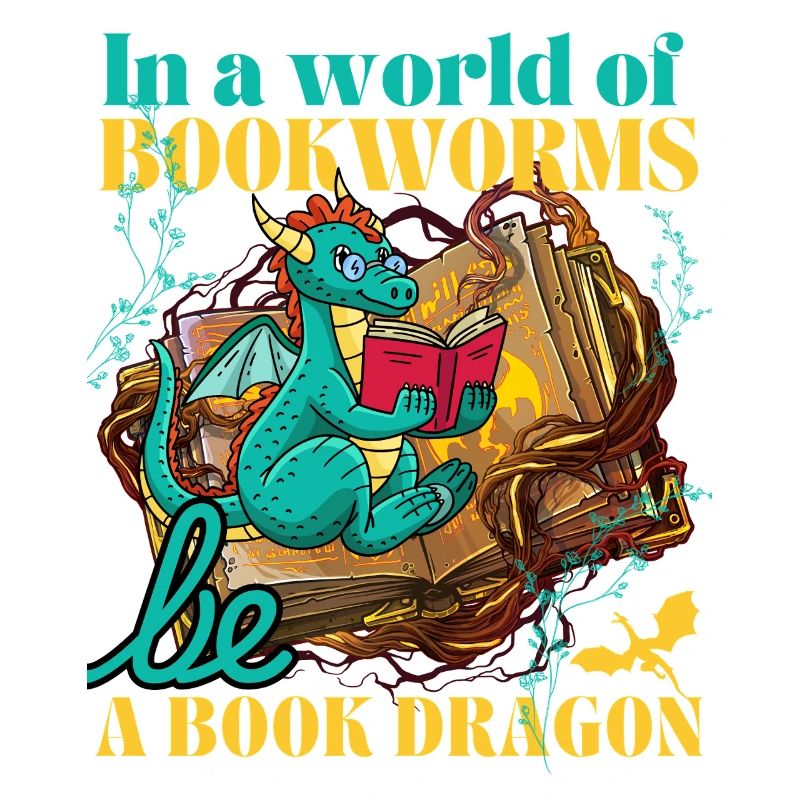 In einer Welt voller Bücherwarms sei ein Drache