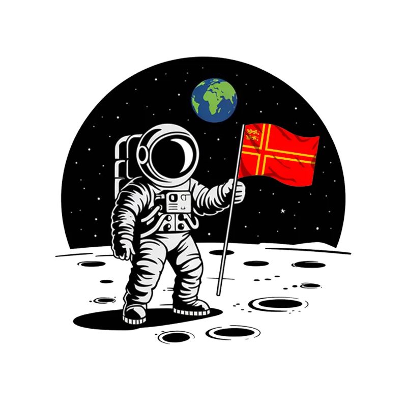 Norman Astronaut Normandy Pride Space Humor