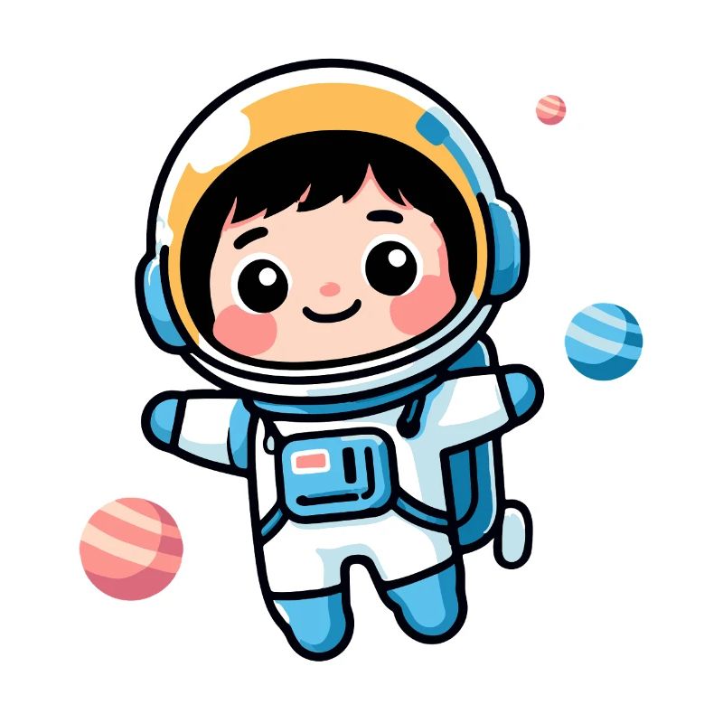 Kleiner Astronaut