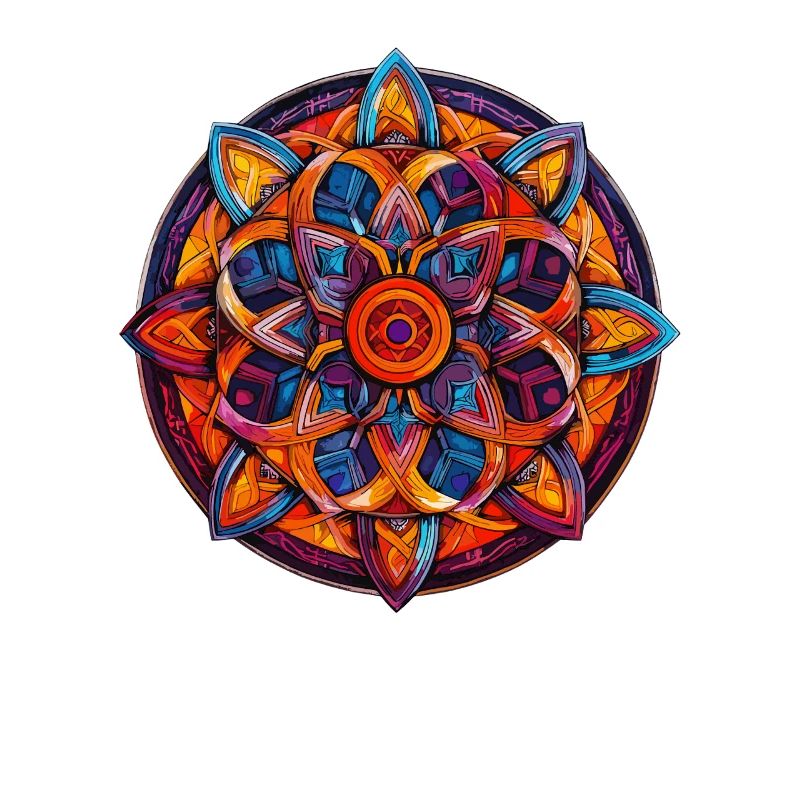 Farbmandala Kaleidoskop