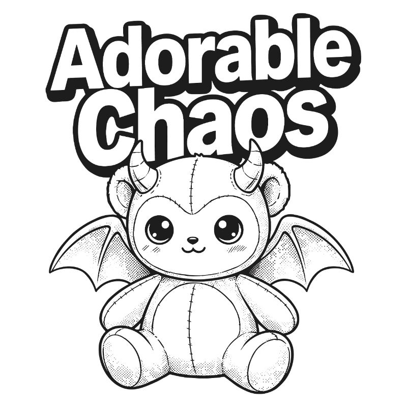 Niedliches Chaos Dämonchen