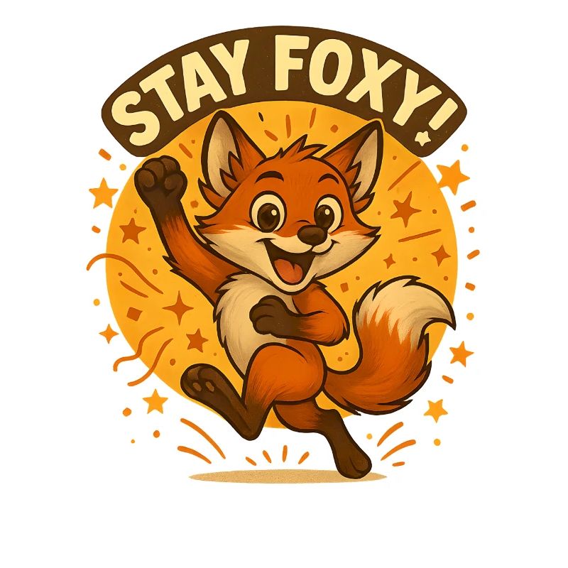 Stay Foxy Fuchs Illustration