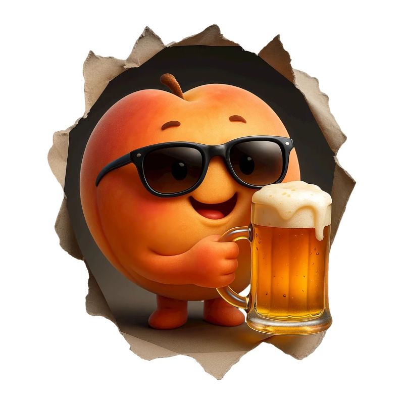 Pfirsich Bier