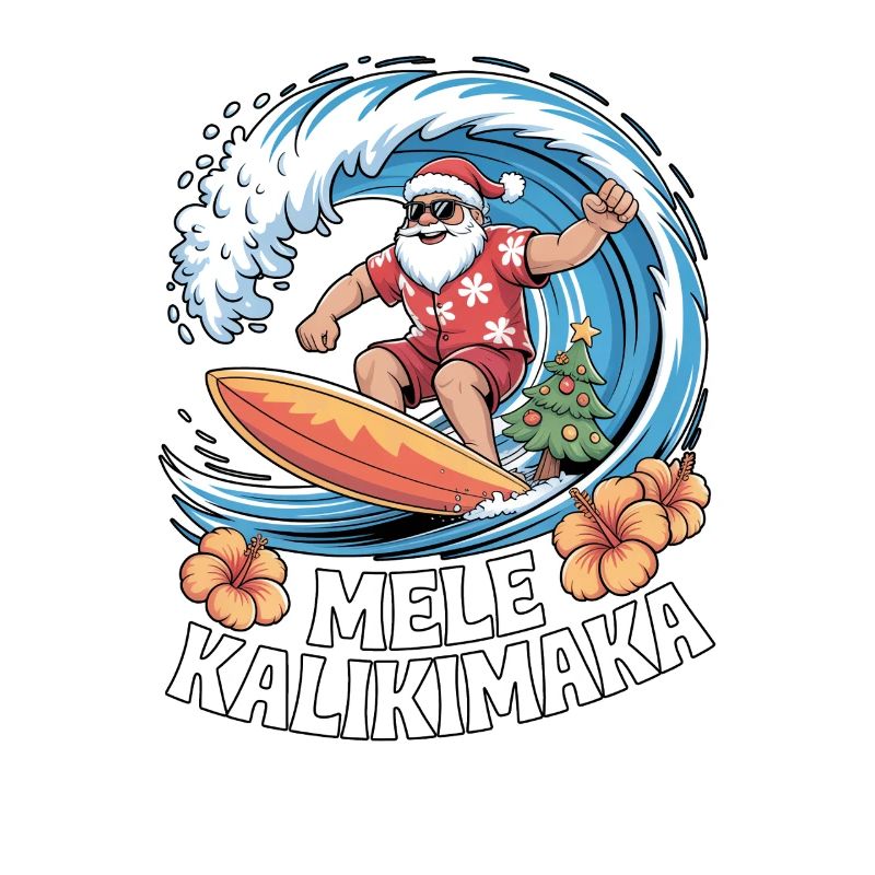 Mele Kalikimaka Hawaii Weihnachten