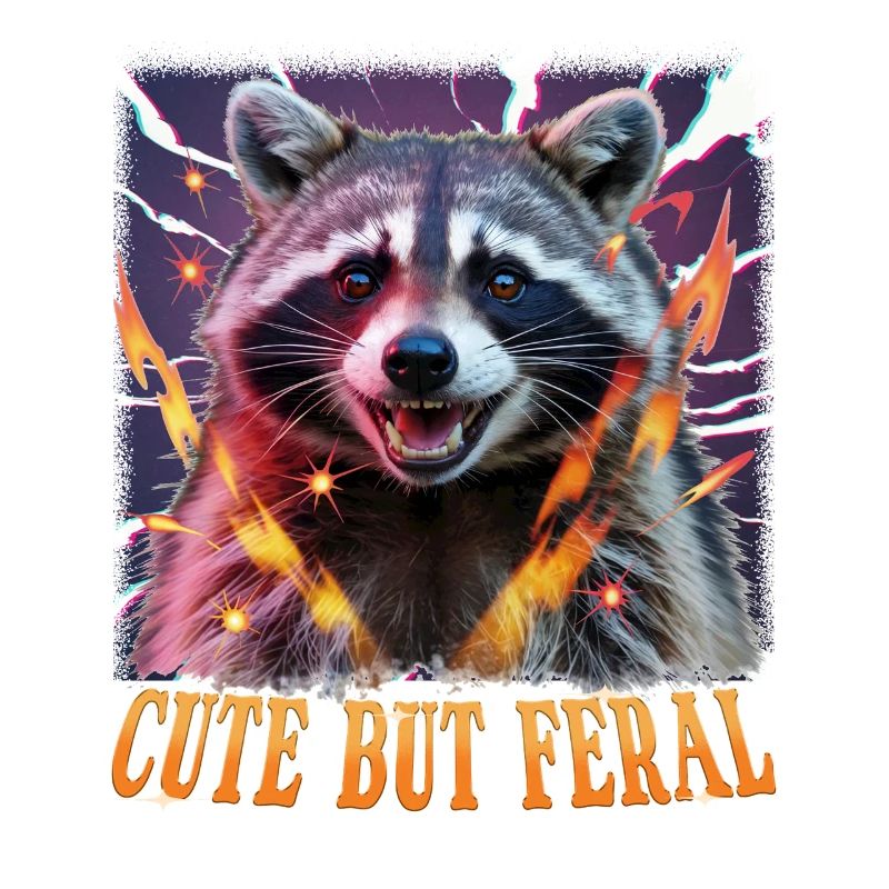 Funny Raccoon