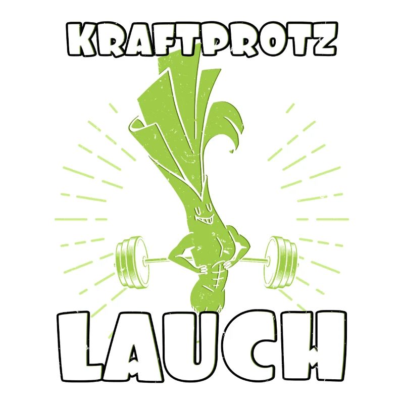 Gewichtheber KRAFTPROTZ LAUCH Lustiges