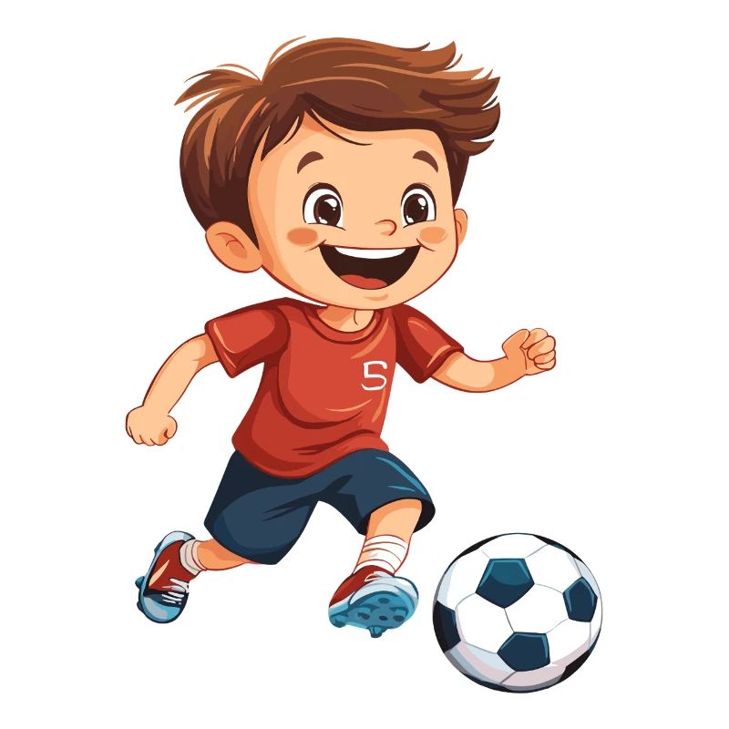 Kicker JungeFußball