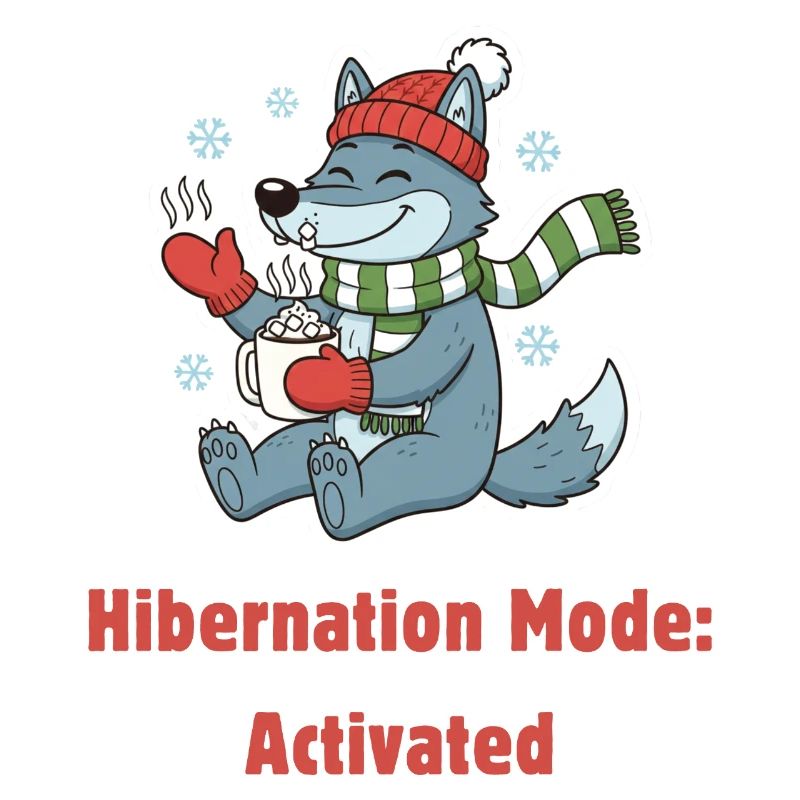 Hibernation Mode Wolf