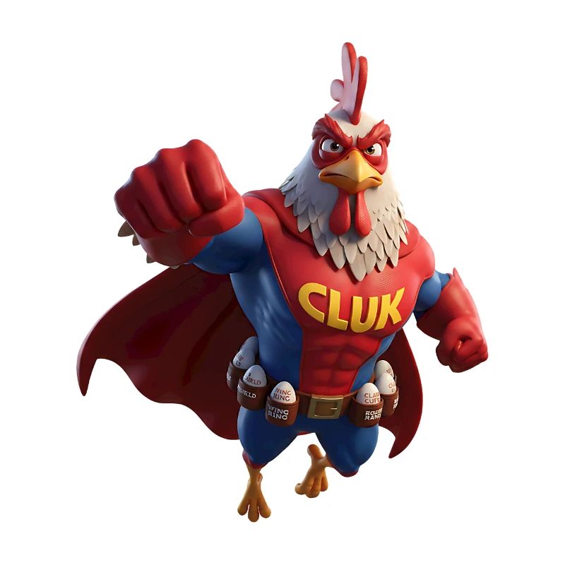 Cluk, der Hahn-Held