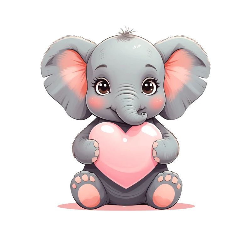 Kleiner Elefant Herzzauber