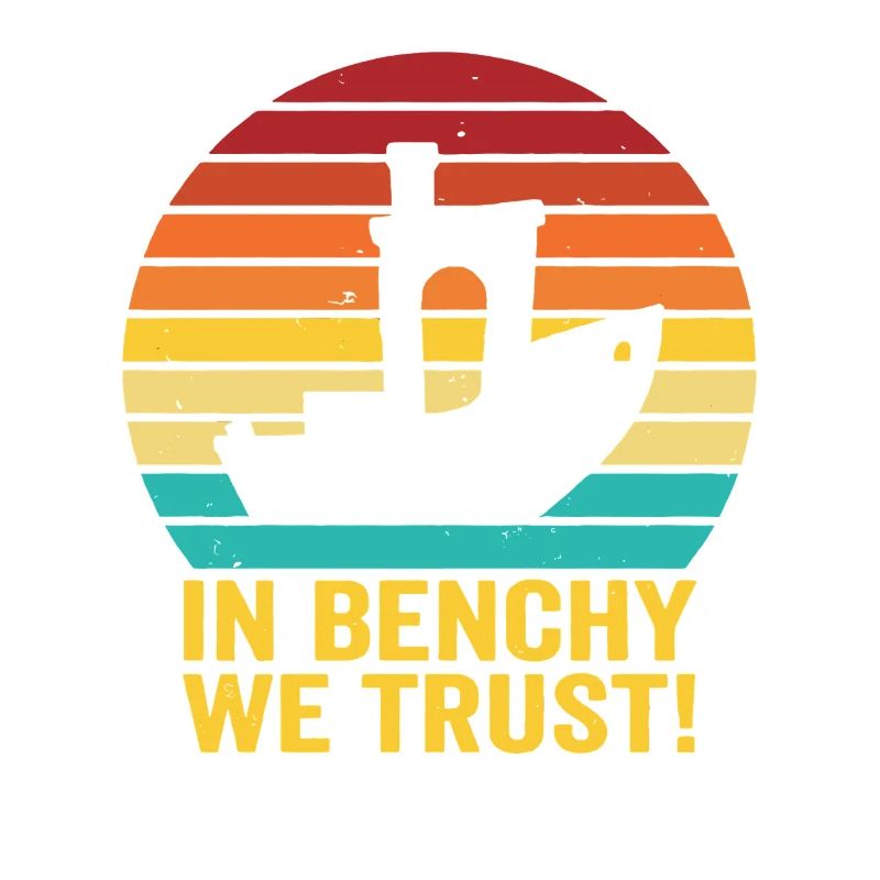 En Benchy, nous avons confiance – Design rétro d’impression 3D
