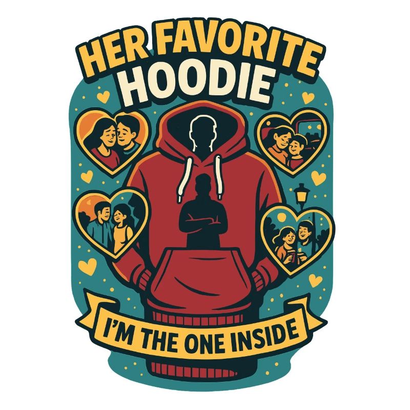 Son sweat à capuche préféré, cadeau de la Saint-Valentin