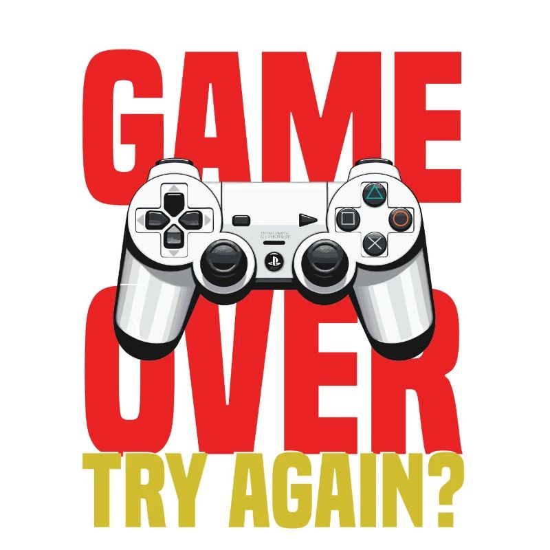 Spielende Controller Motiv