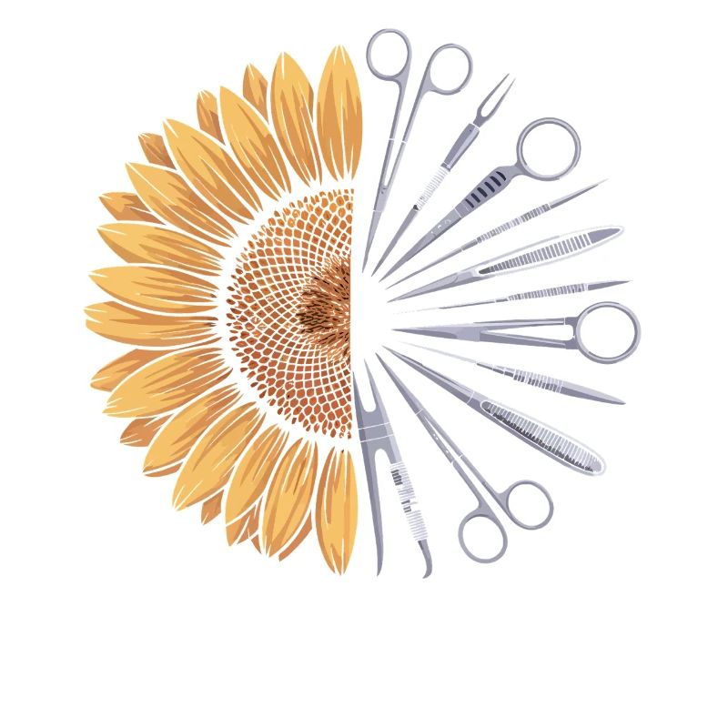 Sonnenblume trifft Chirurgie