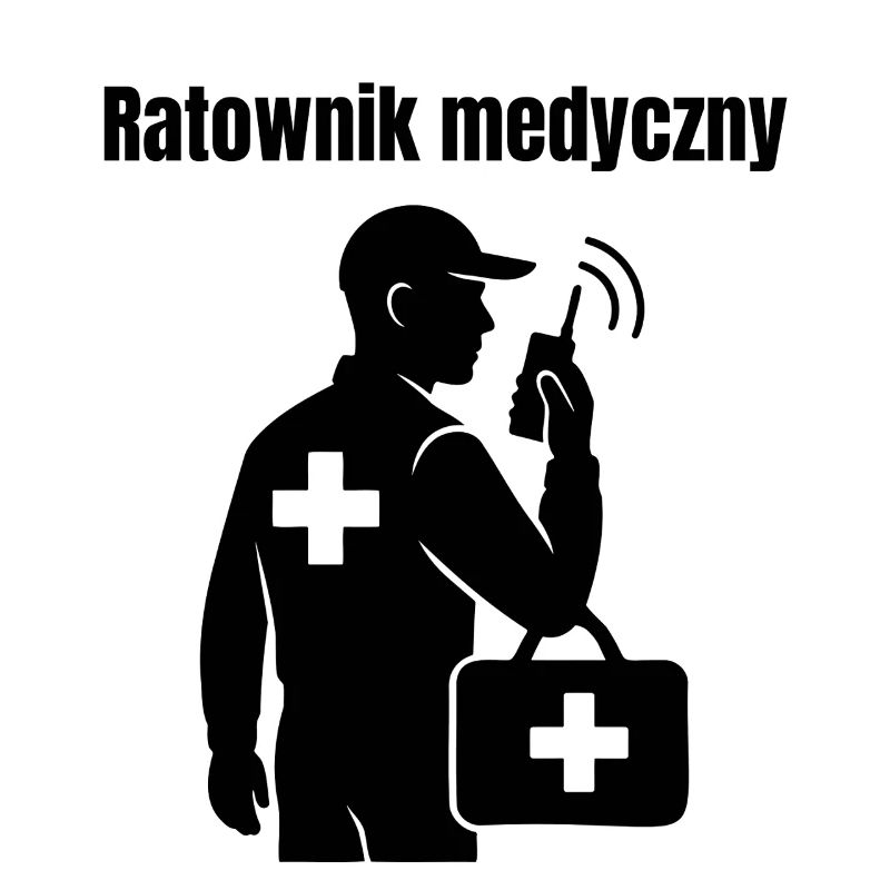 Medizinische Pflegekraft mit Erste-Hilfe-Set