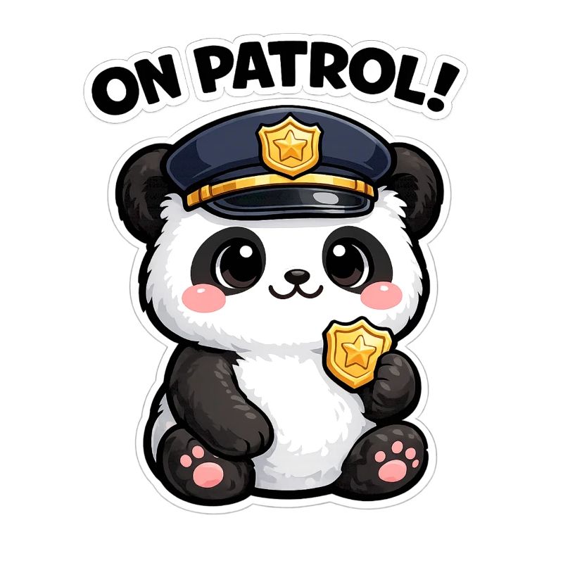 Panda Auf Streife