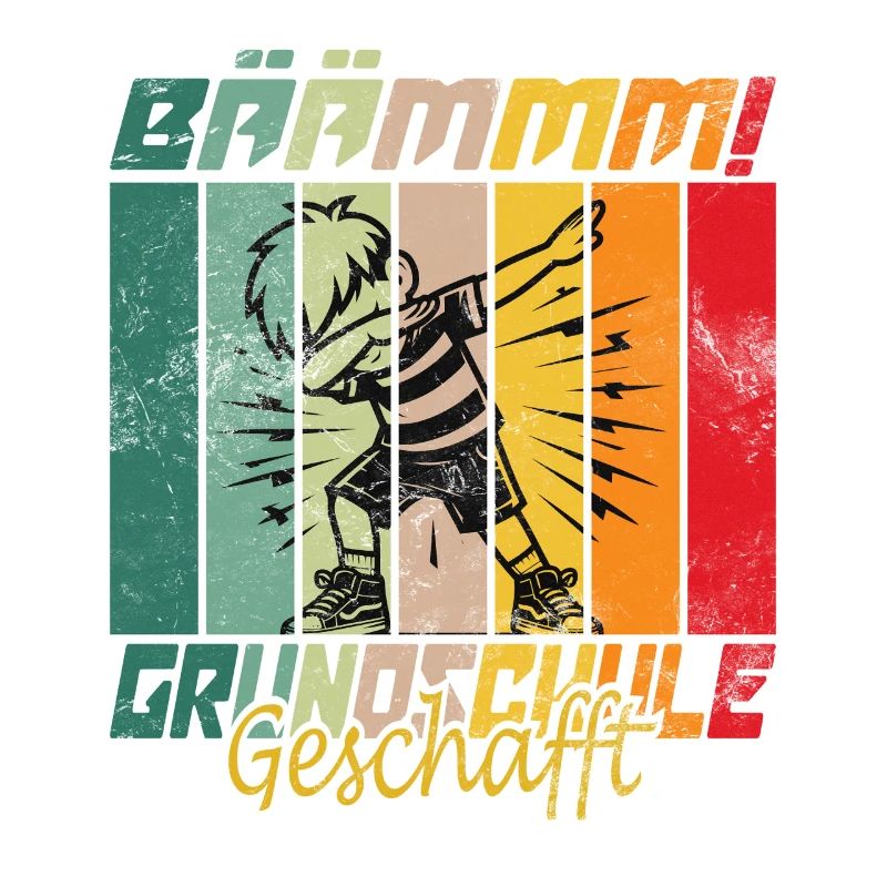 Grundschule geschafft, Schulkind, Geschenkidee