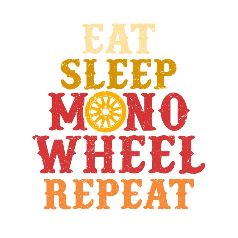 Monowheel Monocyclist