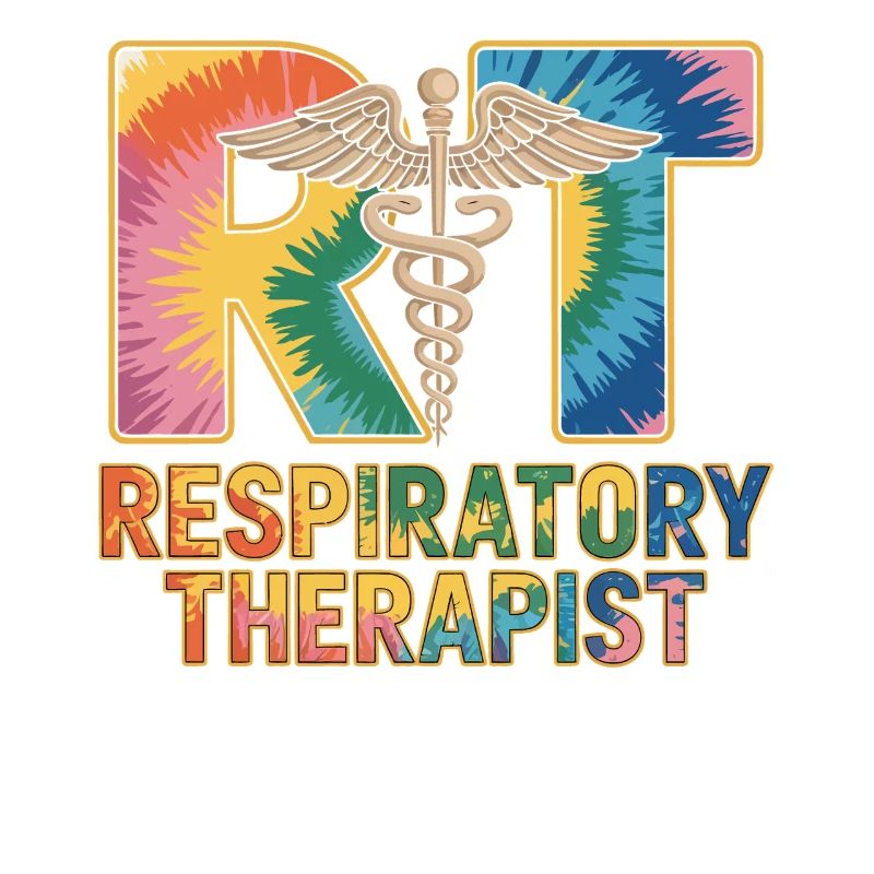 Respiratorischer Therapeut Tie-Dye