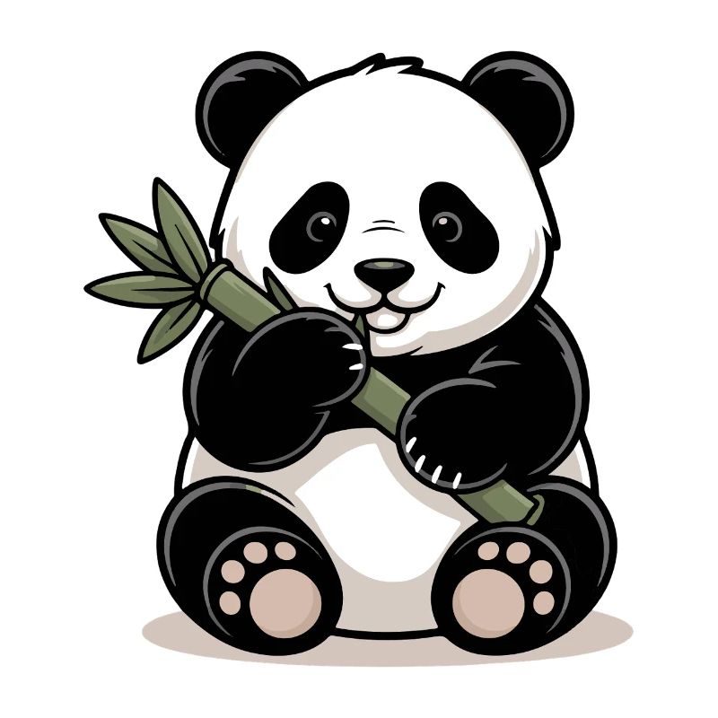 Panda Bambus