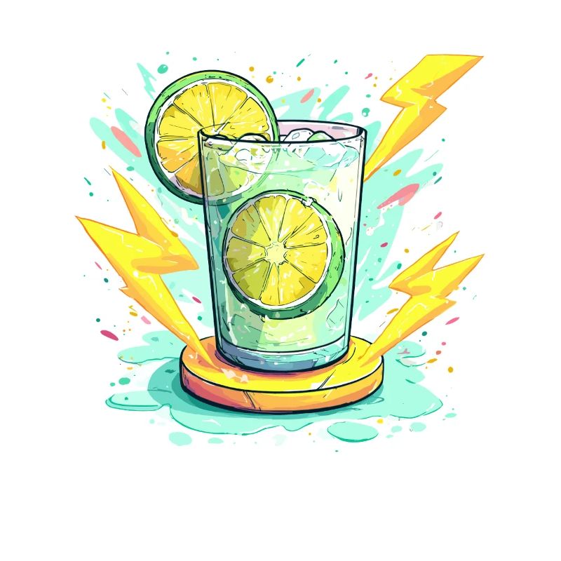 Zitrus-Schock Glasdesign