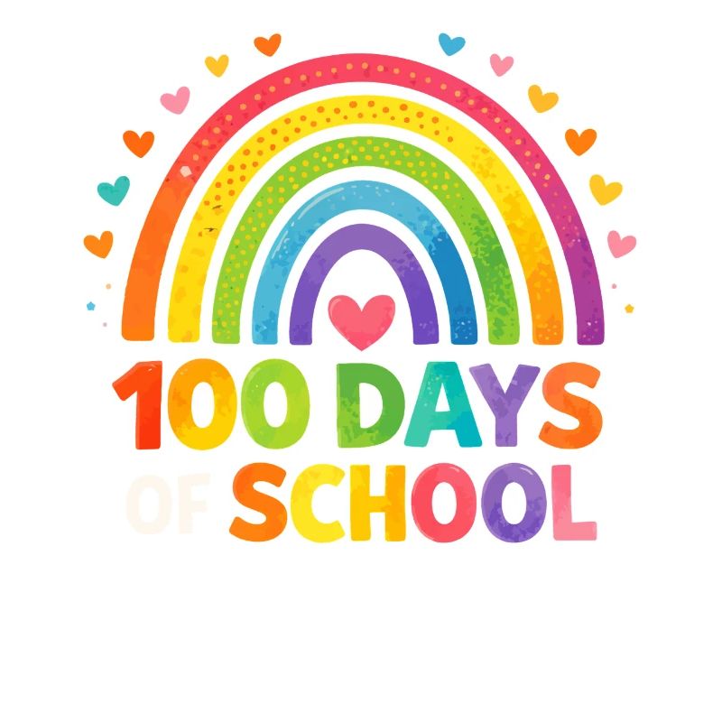 Regenbogen 100 Tage Schule