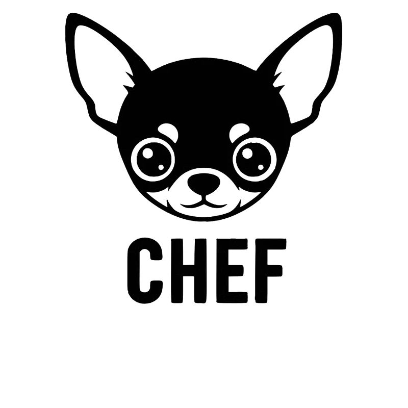 Chihuahua Silhouette CHEF