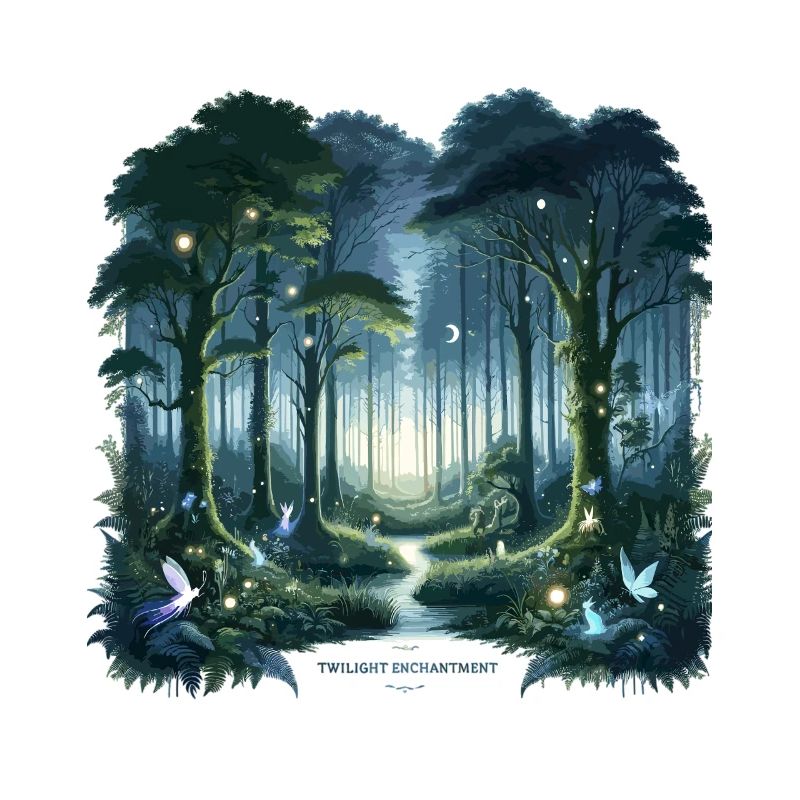 Nachtwald Glühfeenpfad