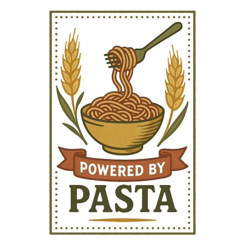 Angetrieben von Pasta | Nudelpower