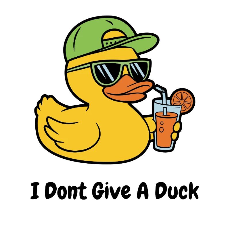 Zero Ducks Given – Cool Duck Funny Shirt