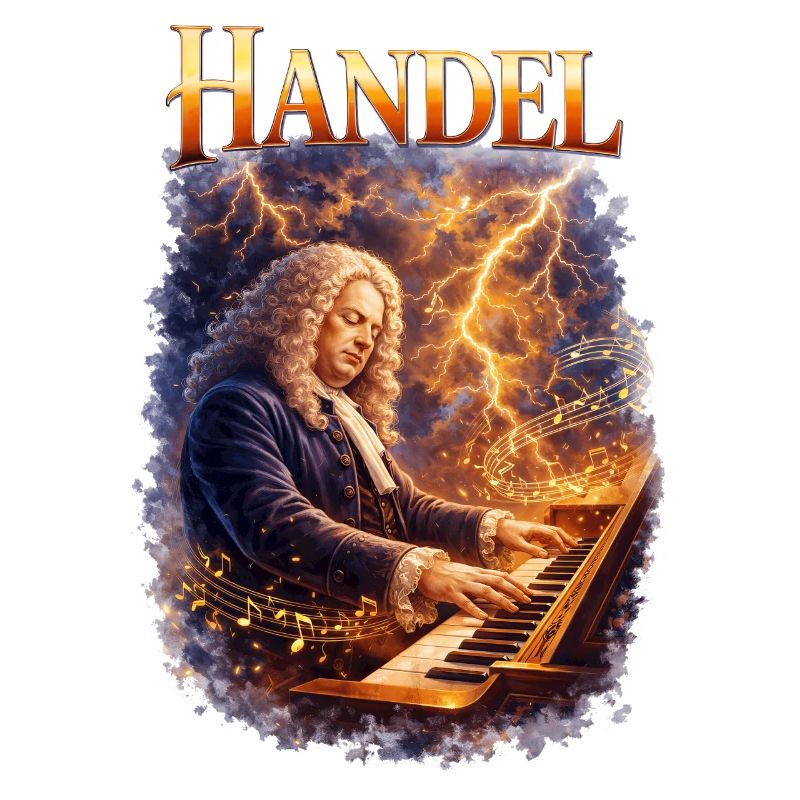 Handel Sturmklang am Keyboard