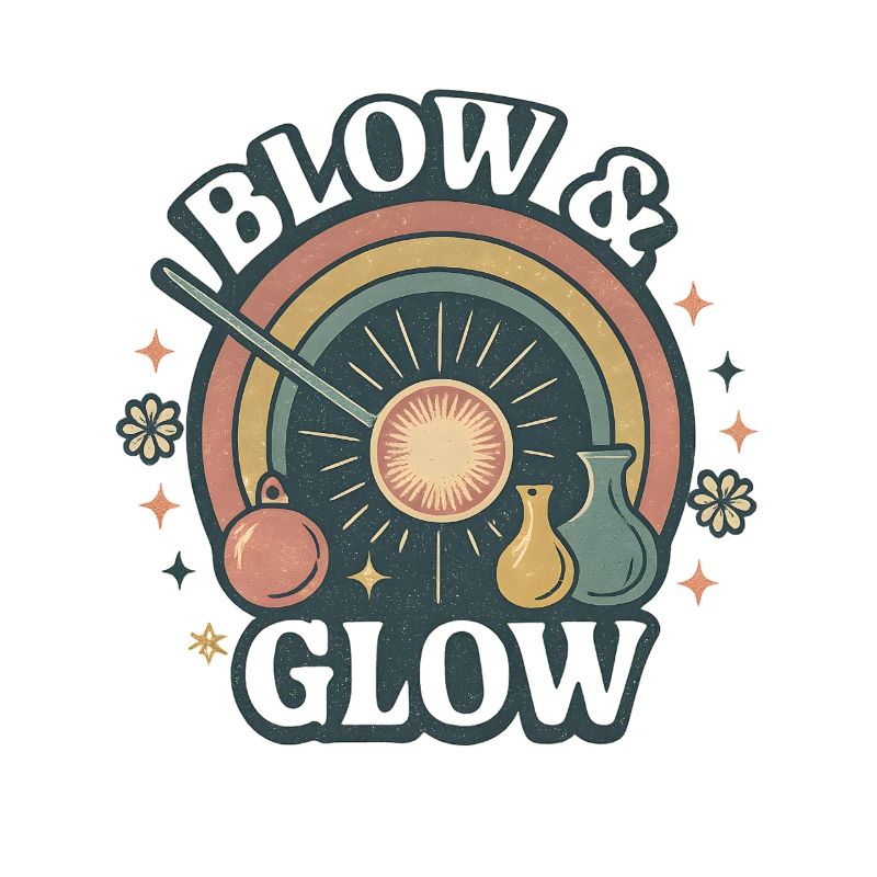 Glasblasen-Glow | Glasbläser Retro