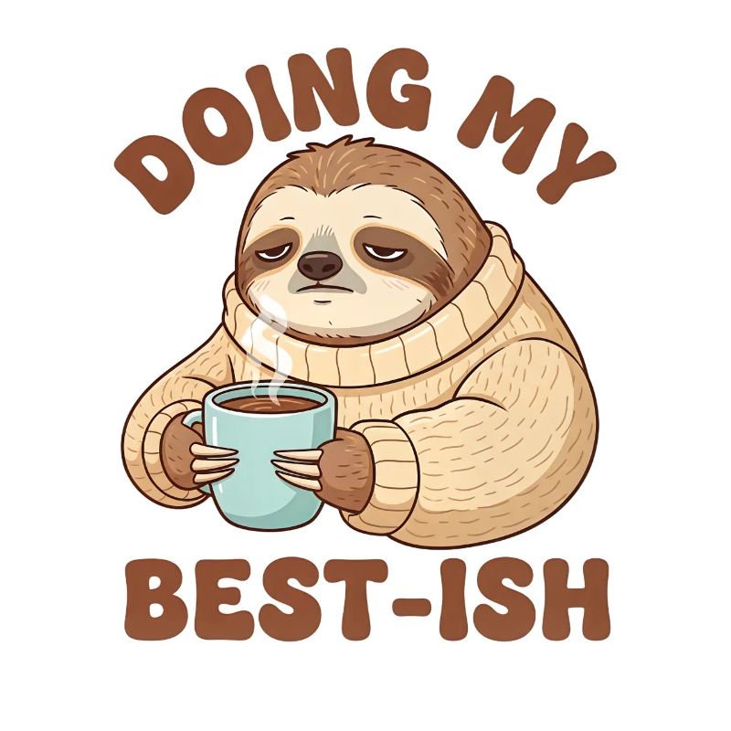 Doing My Best-Ish Sloth